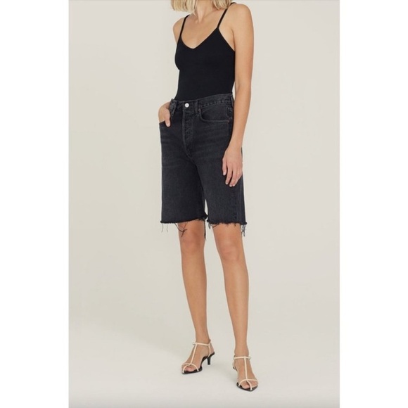 Agolde 90s Mid Rise Loose Short in Fallen Size 32 NWT - Picture 1 of 14